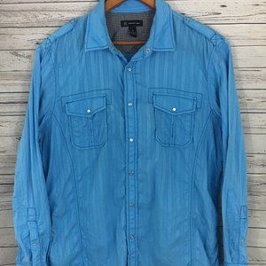 INC Shirt Men button down long sleeve size XL